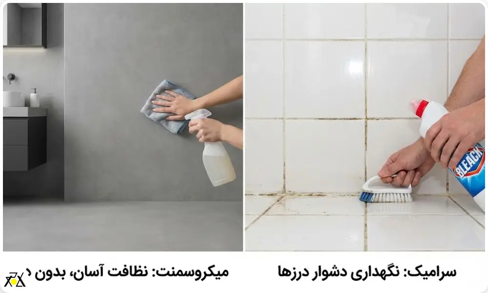 میکروسمنت بهتره یا سرامیک